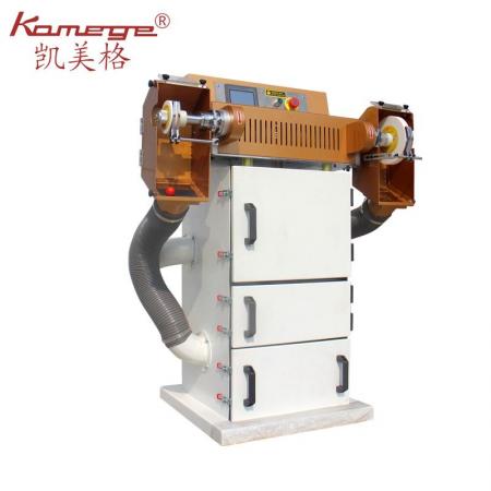 Kamege XD-371 Double Station Leather Edge Grinding Polishing Machine Single Sided Belt Making Factory